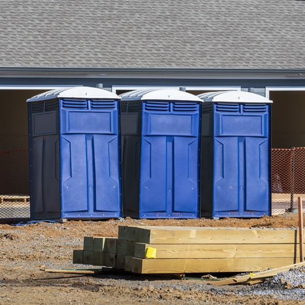 how do you ensure the porta potties are secure and safe from vandalism during an event in Emmalena